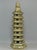 Antique Chinese Longquan Celadon Pagoda Ceramic Statue For Sale - Image 4 of 6