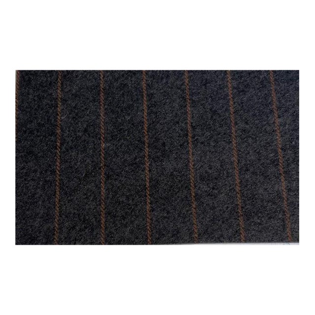 Single Roll of Phillip Jeffries Savile Suiting Pinstripe Wall Covering For Sale