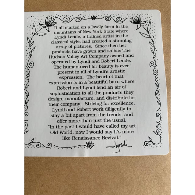 Dog Portrait, Golden Retriever, Lithograph Signed and Numbered. Framed For Sale - Image 4 of 5