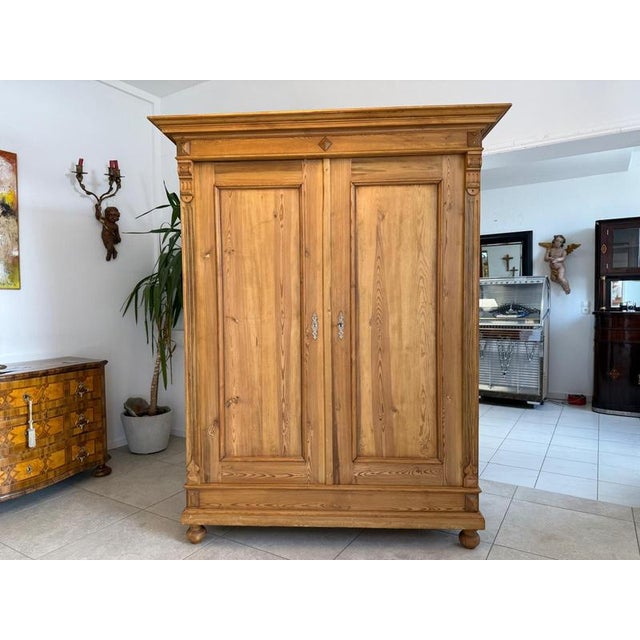 Gründerzeit Farmhouse Cupboard in Softwood For Sale - Image 14 of 14