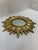 1990s Late 20th Century Gold Gilded 12.5" Sunburst Wall Mirror For Sale - Image 5 of 18