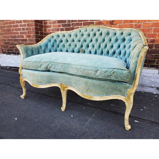 Vintage French Provincial Loveseat Chairish