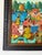 Wood M. Bazile Haitian Folk Art Market Scene Oil on Masonite Board – Framed For Sale - Image 7 of 12