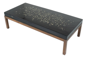 Resin and Marcassite Coffee Table attributed to Ado Chale, Belgium, 1960s