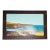 1980s Coastal Scene Painting, Framed For Sale