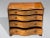 Antique George III Serpentine Chest of Drawers, 1790 For Sale - Image 3 of 13