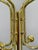 Italian Brass-Plated Coat Rack with Marble Base, 1970s For Sale - Image 10 of 14