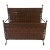Vintage Wicker Magazine Rack For Sale