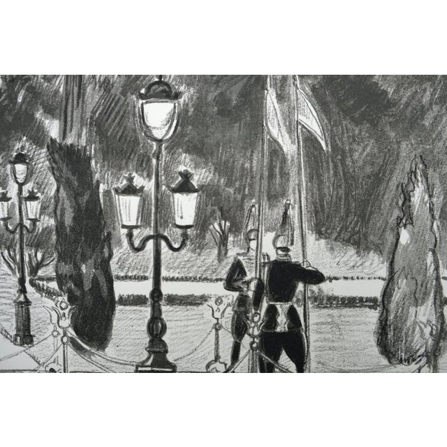 Yves Brayer, L'entrée du Palais du Golestan, Lithograph For Sale - Image 5 of 8
