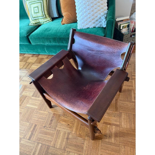 Sergio Rodrigues Rare Vintage Kilin Armchair by Sergio Rodrigues For Sale - Image 4 of 11
