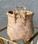 Stylish Mid 20th-Century Rattan & Bamboo Zig Zag Aka Herringbone Pattern Cachepot / Planter Basket For Sale - Image 11 of 18