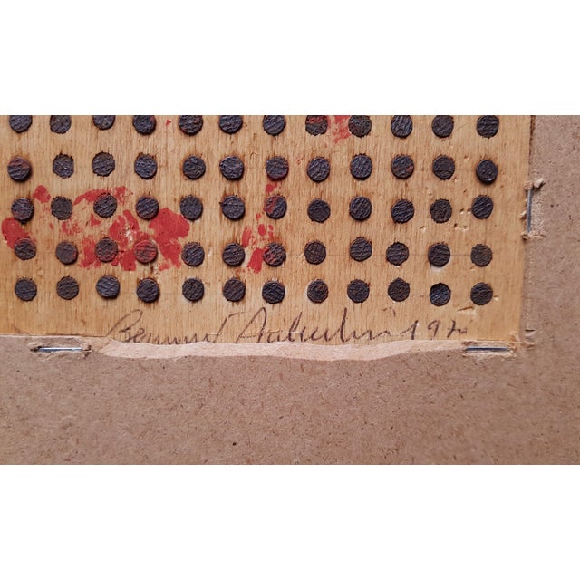 Aubertin Bernard, Nails Painting, 1970, Framed For Sale - Image 11 of 12