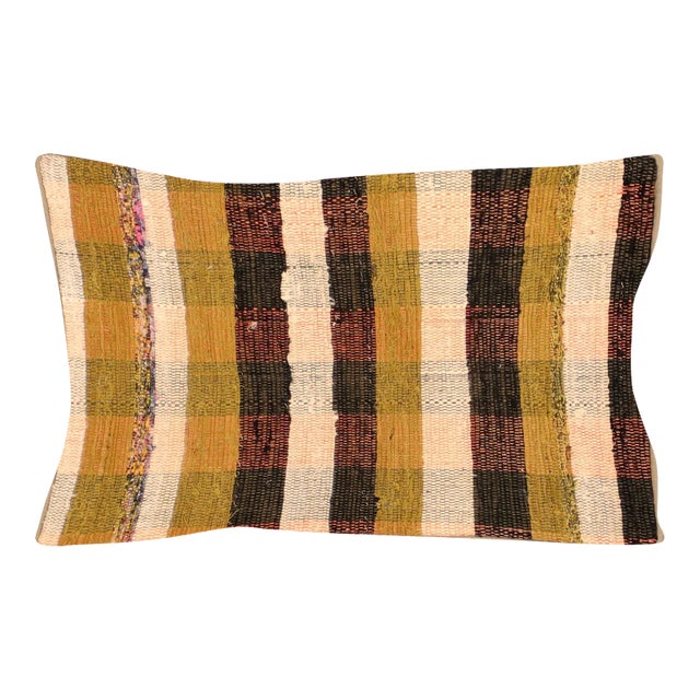 1960s Turkish Rag Pillow For Sale