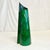 1980s Vintage Modern Hollywood Regency Faux Malachite Vase. For Sale - Image 11 of 12