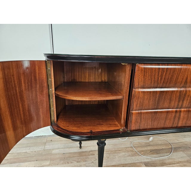 Bar Cabinet attributed to Vittorio Dassi, 1950s For Sale - Image 11 of 18
