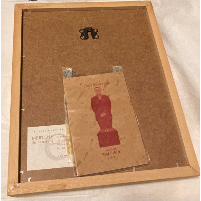 Jan Henderikse DM-Shirt 1992. b 1937 Signed, titled, dated, 72/100 Gutsch, Berlin Medium: folded German Deutsche Mark...