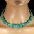 This gorgeous 17‑inch amazonite necklace is a striking blend of elegance, color, and natural beauty. It features a...