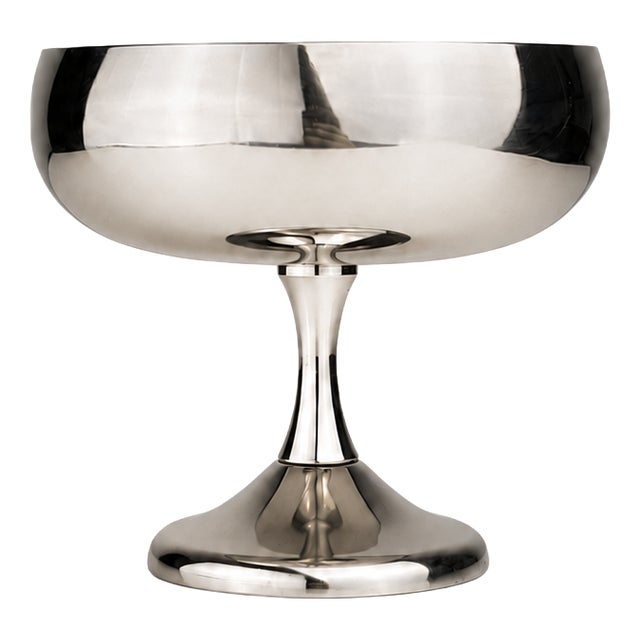 Stainless Steel Coupes from AMC Art Design, 1980s, Set of 6 For Sale