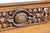 Brown Victorian-Style Carved Wood Twin Headboard For Sale - Image 8 of 12