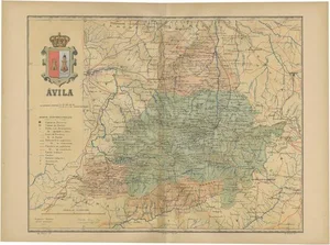 Antique Historical Map, 1902