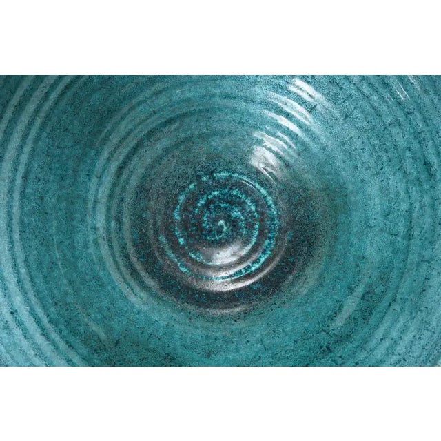 Ceramic 1950s Accolay Pottery Bowl For Sale - Image 7 of 12