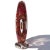 Vintage Murano Red Orange White Gold Flecks Italian Art Glass Flat Fish Figure Sculpture Paperweight For Sale - Image 9 of 11