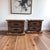Pair of Vintage Carved Wood Two-Drawer Nightstands For Sale - Image 12 of 18