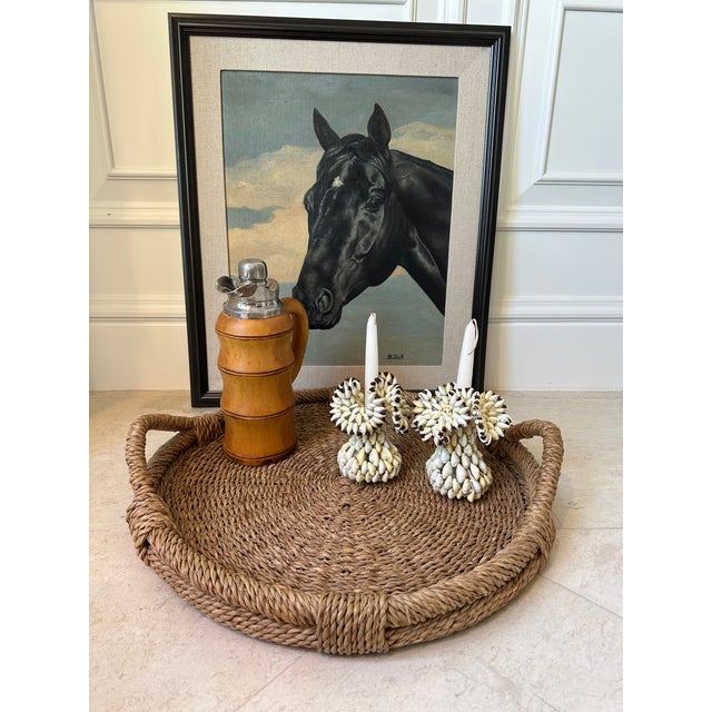 Vintage 1970’s Seashell Candleholders - A Pair For Sale - Image 12 of 14