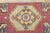 1980s Traditional Red Handmade Yastik Rug For Sale - Image 12 of 13