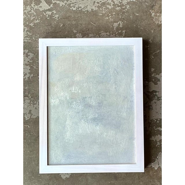 Early 21st Century Vintage Abstract Expressionist Painting For Sale - Image 5 of 12