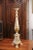 18th Century Painted and Gilt Candlestick With Acanthus Leaves From Tuscany For Sale - Image 4 of 11