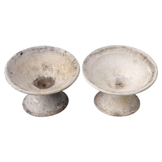 Mid-Century Modern Pair of Willy Guhl "Diabolo" Off-Kilter Planters, a Pair For Sale - Image 3 of 9