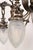 Bronze Early 20th Century Cast Bronze Highly Ornate Chandelier With Original Etched Glass Down Shades For Sale - Image 8 of 16