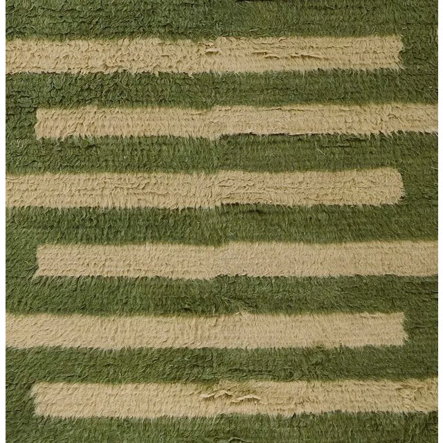 Green Momeni Neo Green Hand Woven Area Rug 8' X 10' For Sale - Image 8 of 9