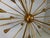 Italian Sputnik Brass Chandelier, 1970 For Sale - Image 9 of 11