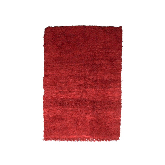 Measurements: 220 X 160 cm / 86.6 X 63 inches Technique: Knotted Age: Ancient Material: Wool (Weft) - Wool (Warp)