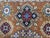 Rust and Blue Kazak Wool Rug With Center Medallion, 4'11" X 7'1" For Sale - Image 12 of 16