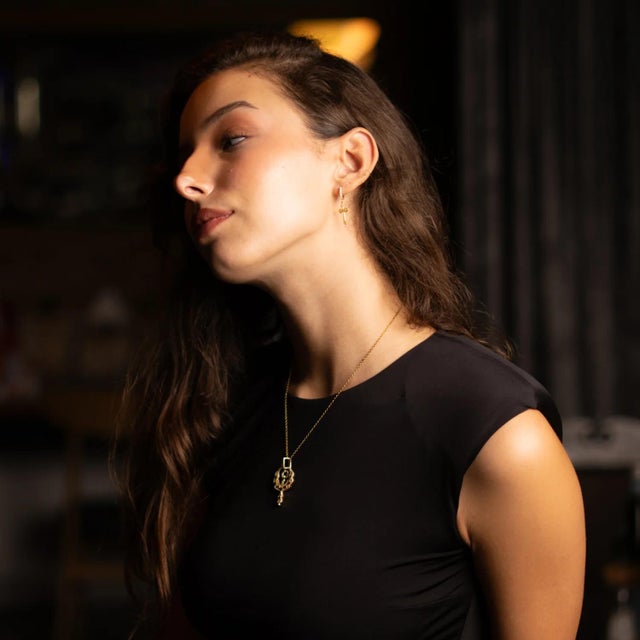 Golden Phoenix Rising Guardian Necklace For Sale In Miami - Image 6 of 10