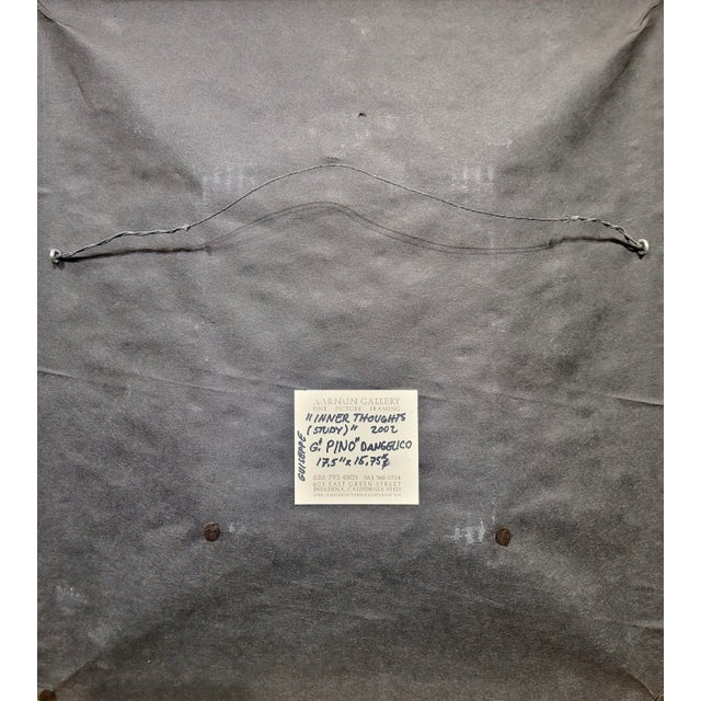 Giuseppe Pino - Young Girl Inner Thoughts - Oil Painting For Sale - Image 9 of 11