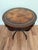Traditional Mid-Century Regency Mahogany Drum Table With Lion Head Pulls For Sale - Image 3 of 16