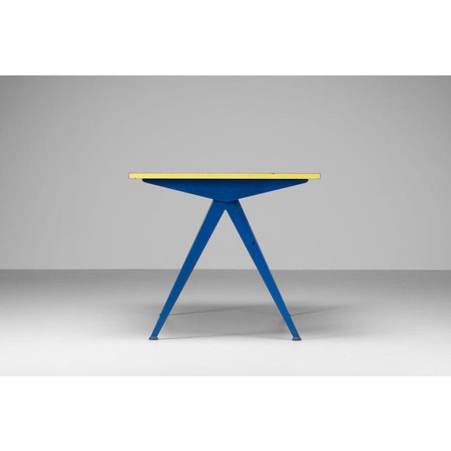 Model 512 Marcoule Compass Table attributed to Jean Prouvé, France, 1953 For Sale - Image 12 of 18