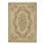 Oversized Antique Hooked Rug in Gold With Chinese Floral Designs - Rug & Kilim For Sale