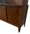 Walnut Mid Century Modern Glass Display Cabinet 74” Tall X 44.5” Wide. Rifle / Pool Stick Display For Sale - Image 4 of 9