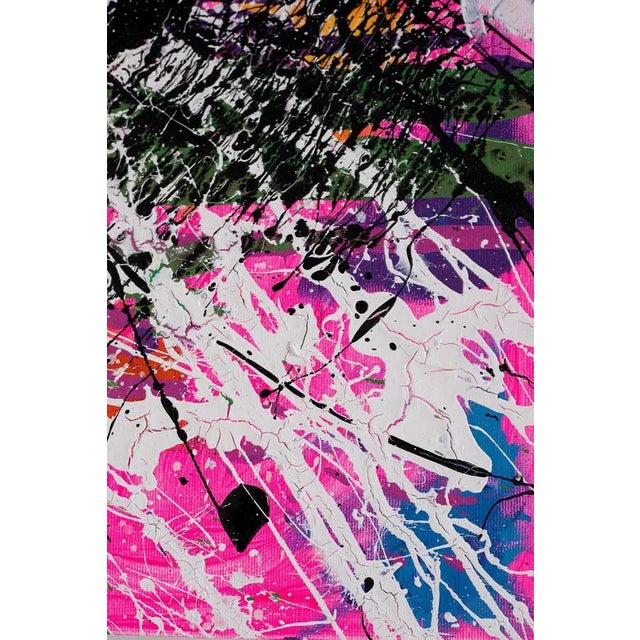 Bomberbax, Painting, 2021, Mixed Media on Canvas For Sale - Image 5 of 10