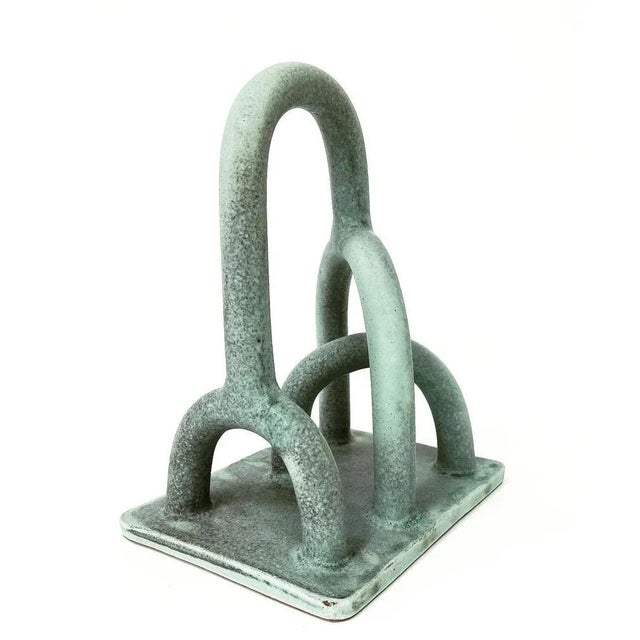 Doodle sculpture iii by sophie rogers. Dimensions: d 14 x w 18 x h 23 cm. Materials: ceramic, glaze. Other glaze colors...