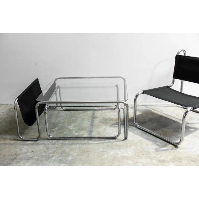 Tables and Chair and by Michel Hamon, 1969, Set of 3 For Sale - Image 3 of 10