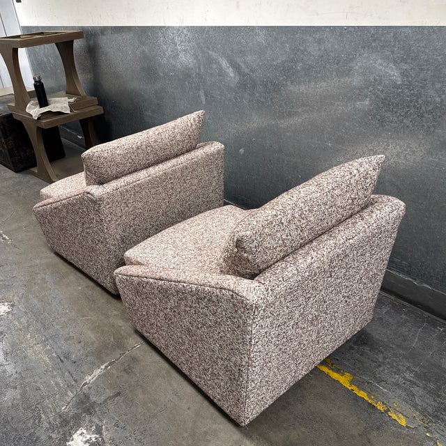 2020s Four Hands Arrow Swivel Chairs, Pair For Sale - Image 5 of 12
