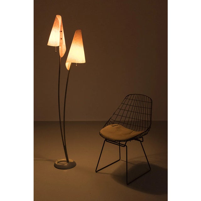 Organically Shaped Floor Lamp For Sale - Image 10 of 11