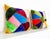 Velvet Crazy Quilt Multi Colored Patchwork Accent Pillows | Pair of Two For Sale - Image 11 of 12