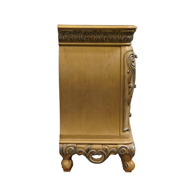 Pulaski Furniture Contemporary Louis XV French Provincial 46" Low Chest of Drawers 6344-127 For Sale - Image 11 of 12